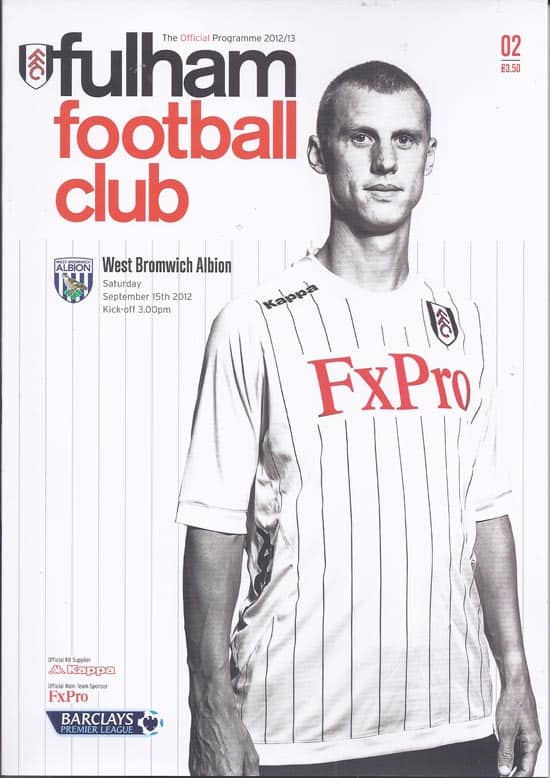 Fulham FC v West Bromwich Albion FC 